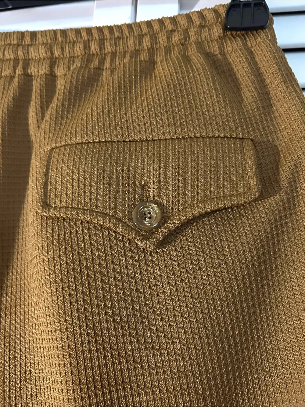 Gucci Men's Wide-Leg brown Joggers Adidas Logo Knit
